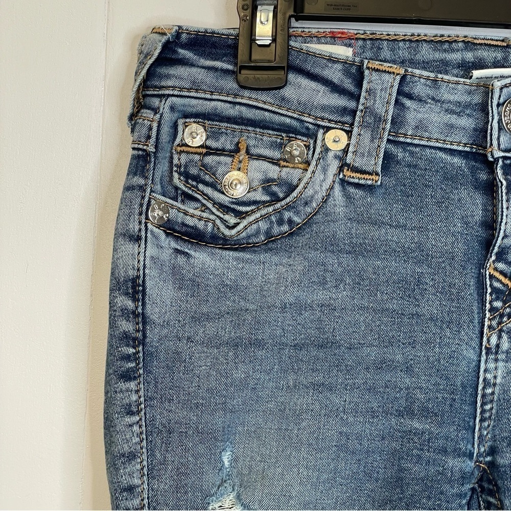 true religion Halle mid-rise super skinny distressed jeans - Picture 5 of 15